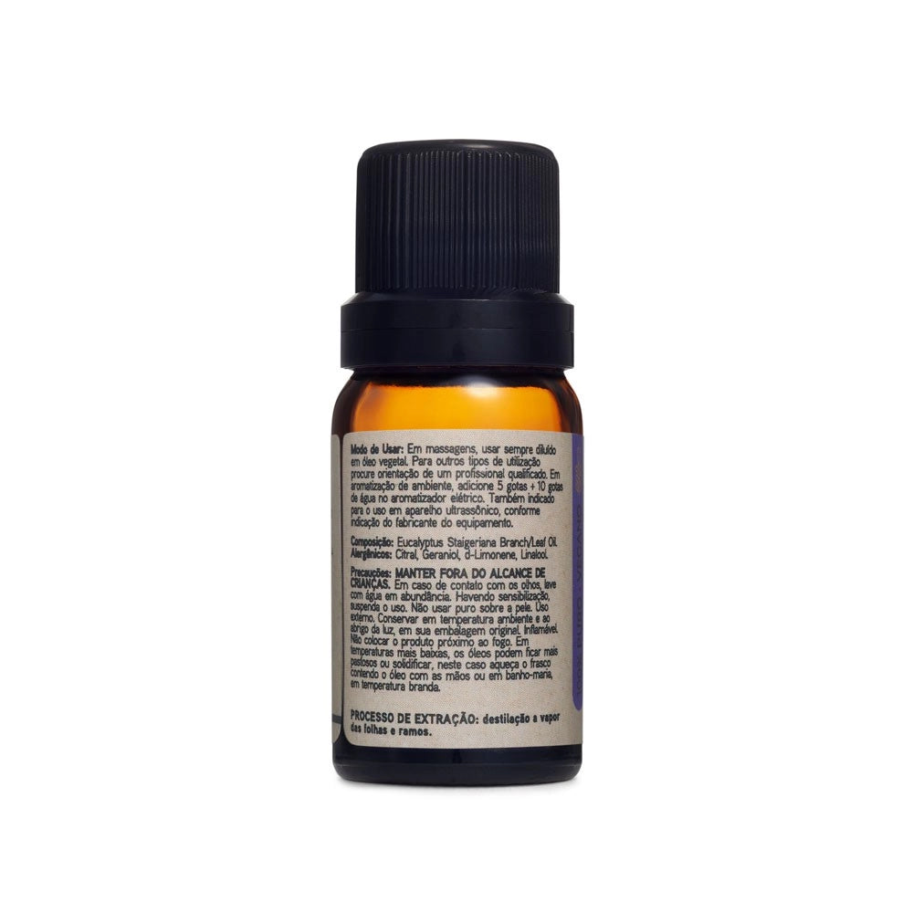 Óleo Essencial Eucalipto Staigeriana Via Aroma - 10ml