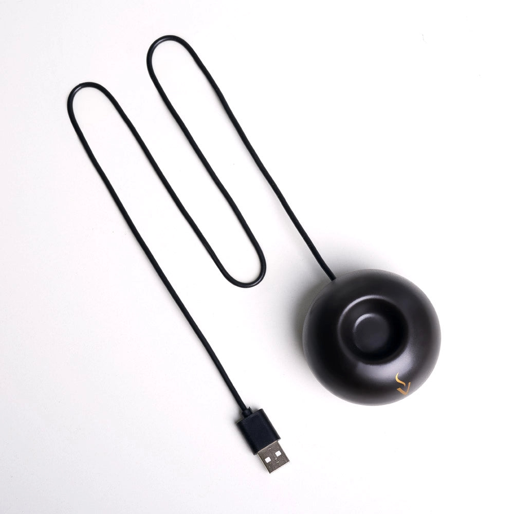 Difusor Aromatizador Elétrico USB Preto Via Aroma