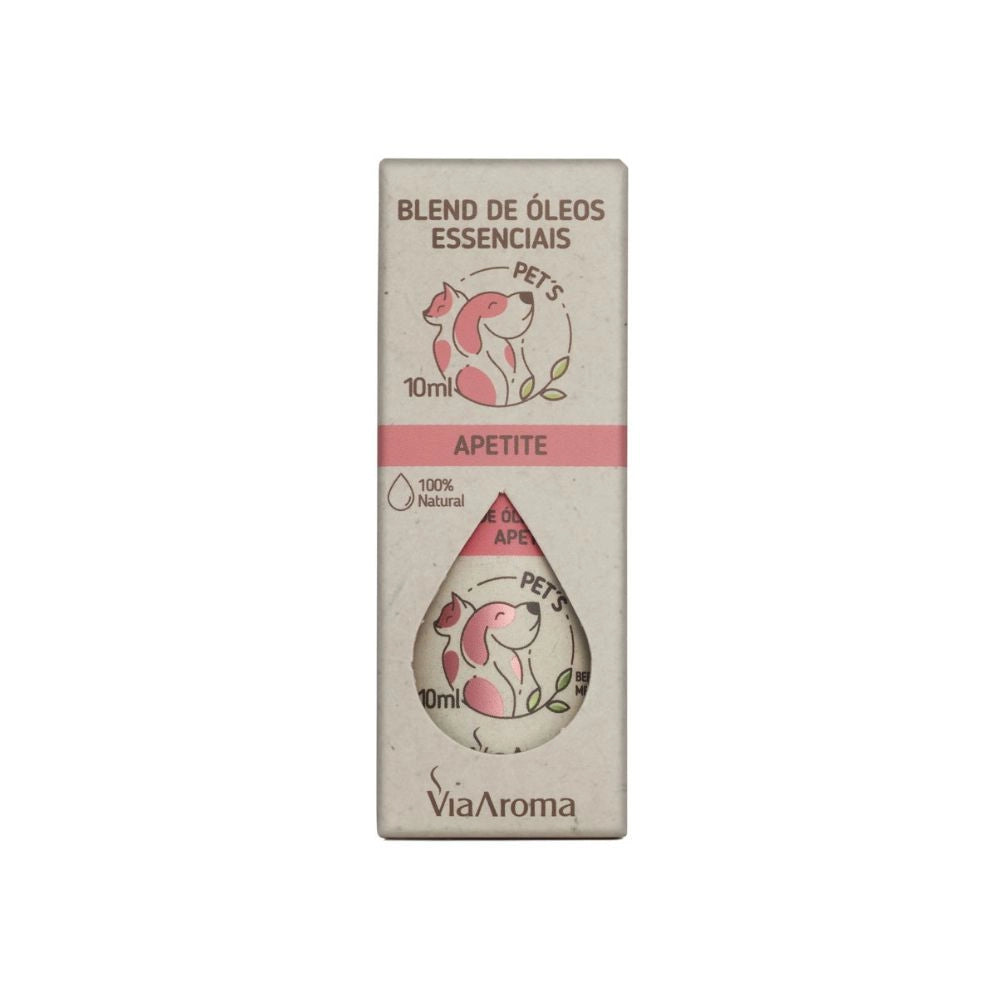 Blend de Óleos Essenciais Pets Apetite Via Aroma - 10ml