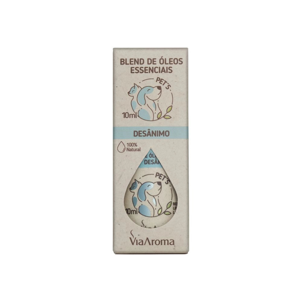 Blend de Óleos Essenciais Pets Desânimo Via Aroma - 10ml