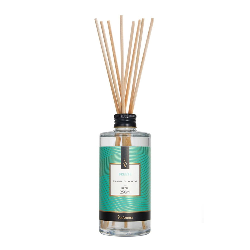Refil para Difusor de Varetas Breeze Via Aroma - 250ml