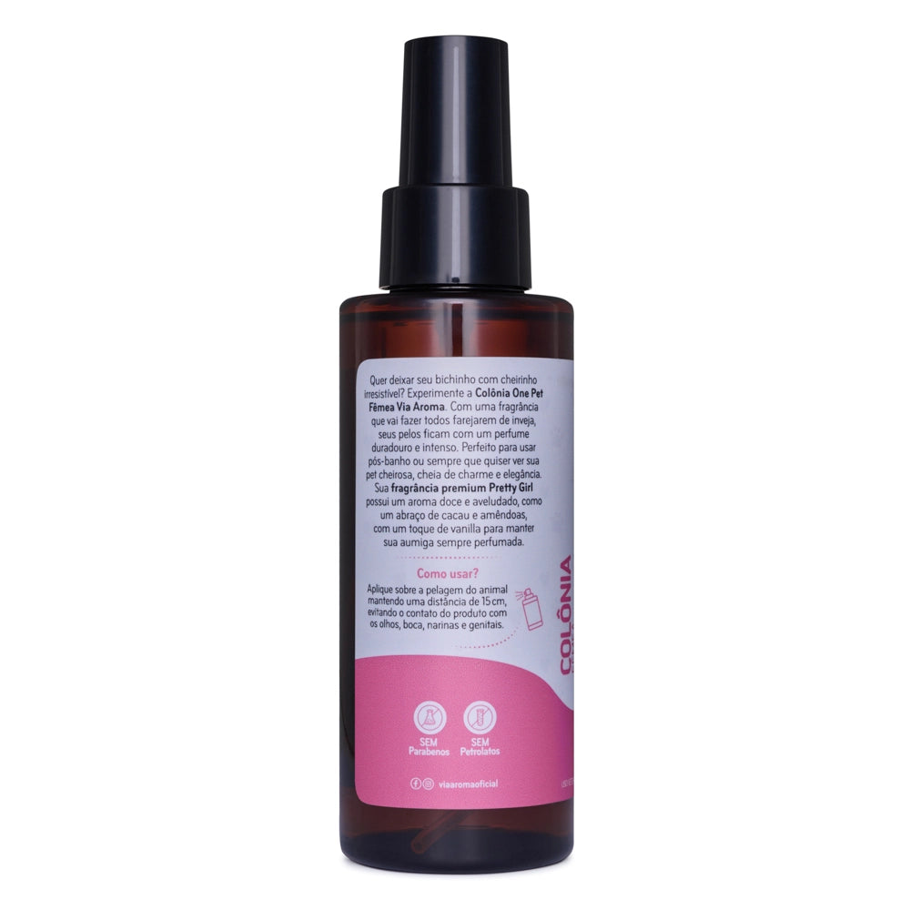 Colônia One Pet Fêmea Via Aroma – 120 ml