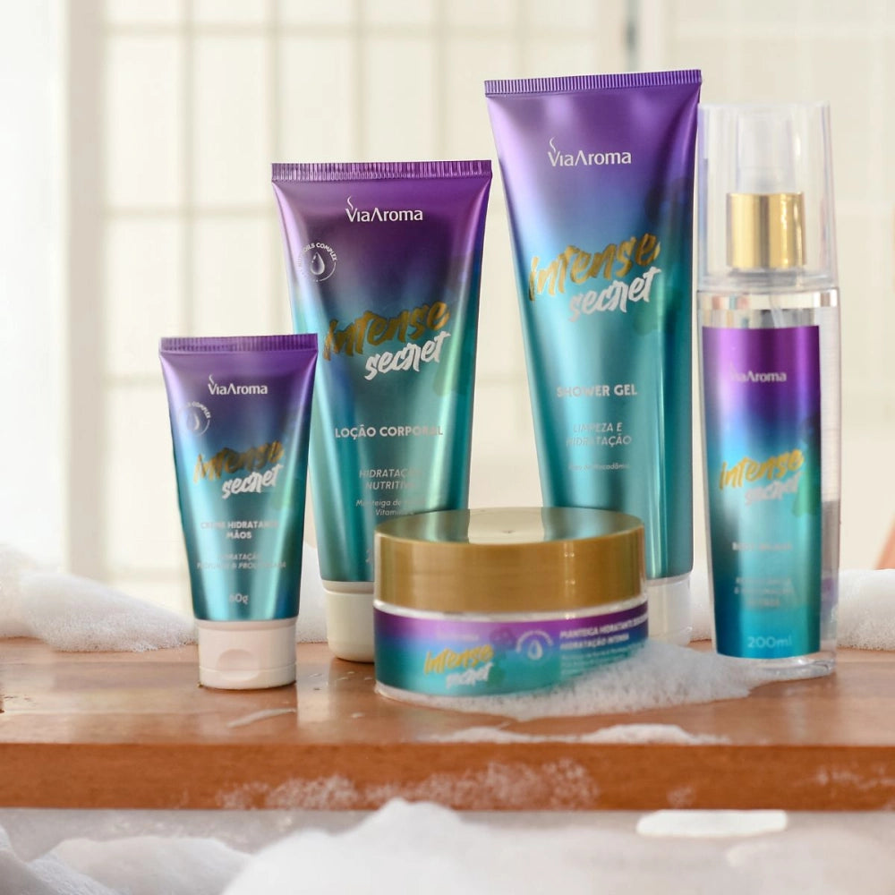 Creme Hidratante Desodorante Mãos Intense Secret Via Aroma - 60g