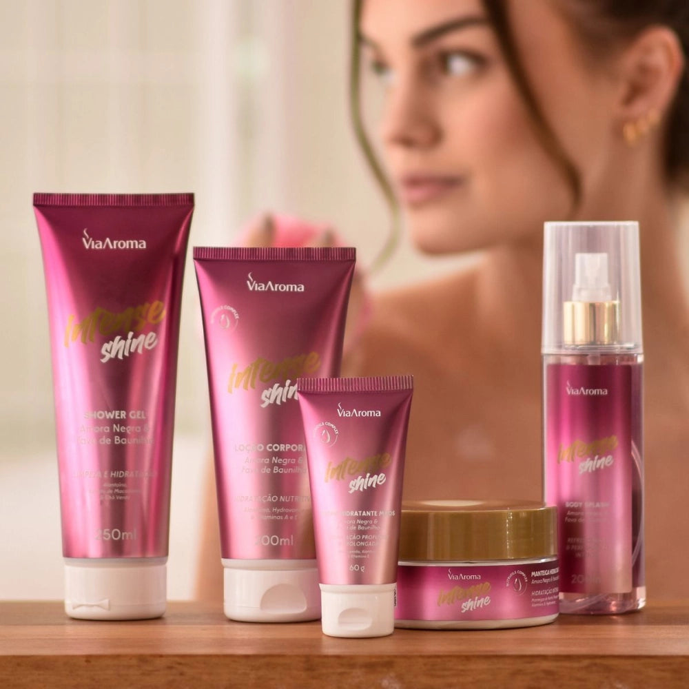 Creme Hidratante Desodorante Mãos Intense Shine Via Aroma - 60g