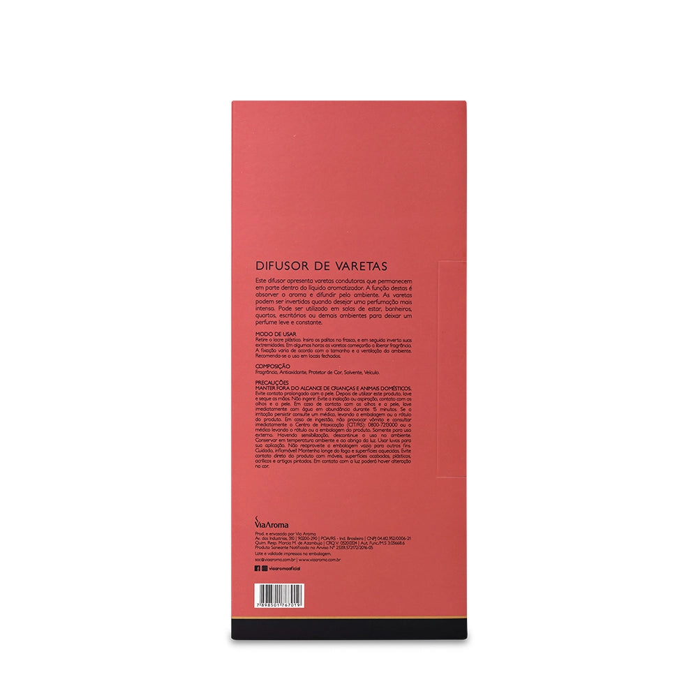 Difusor de Varetas Flor de Cerejeira Via Aroma - 200ml