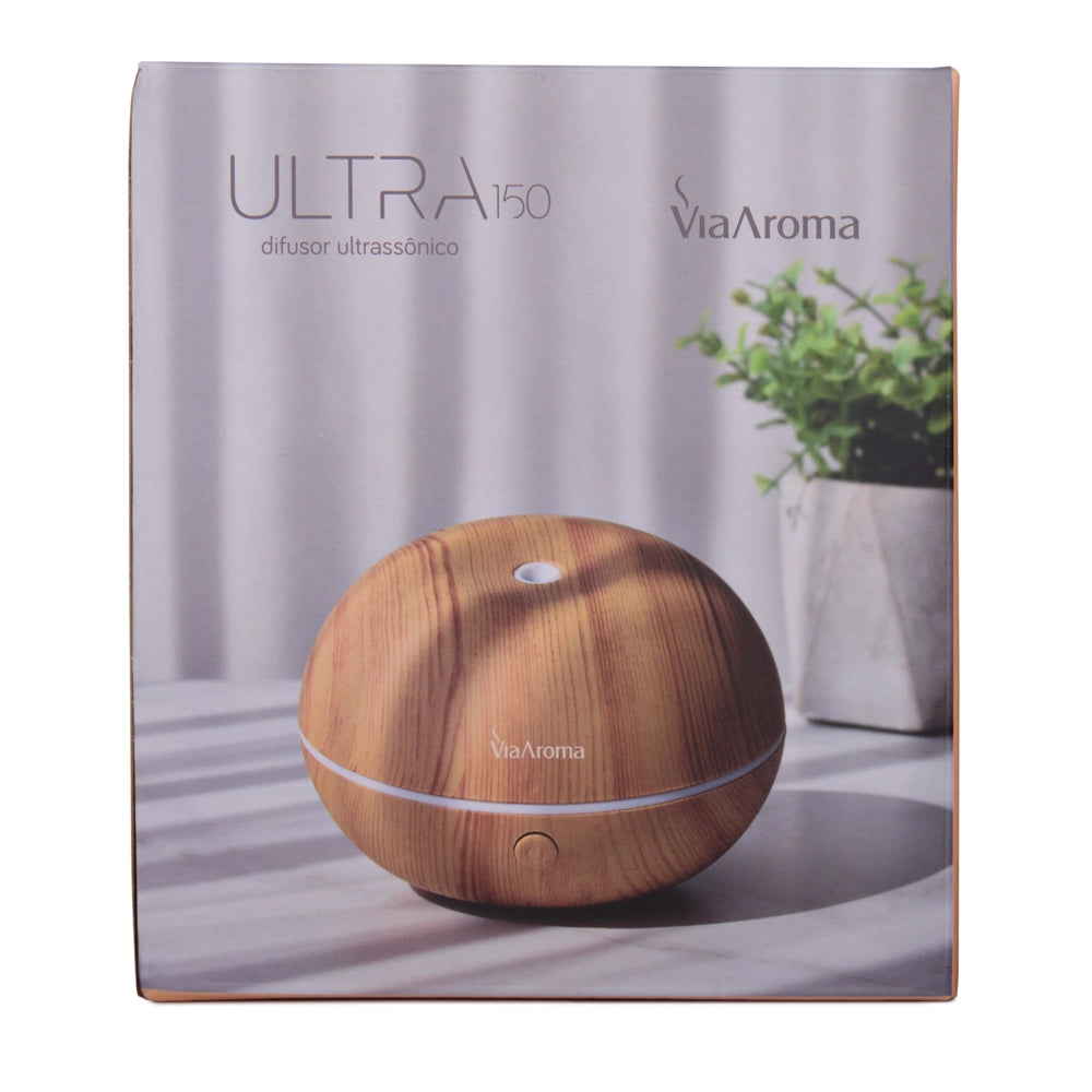 Difusor Ultrassônico ULTRA Madeira Via Aroma - 150ml