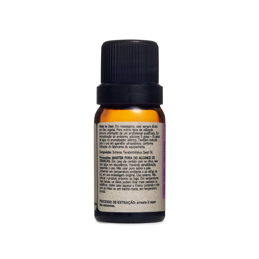 Óleo Essencial Pimenta Rosa Via Aroma - 10ml
