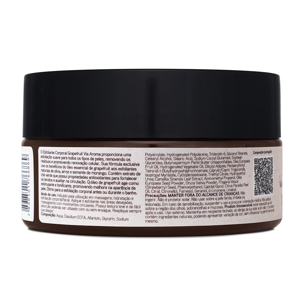 Esfoliante Corporal Grapefruit Aromatherapy Via Aroma - 200g