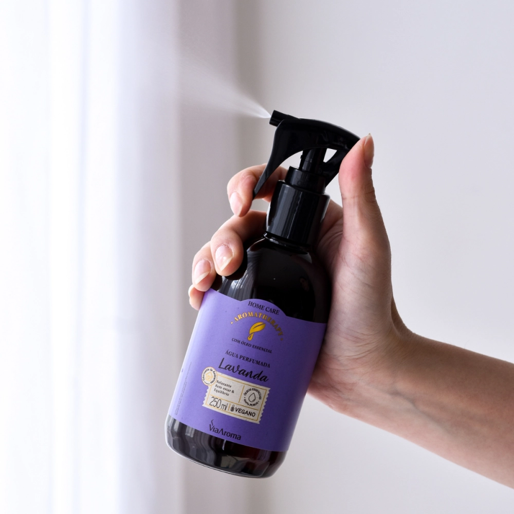 Água Perfumada Lavanda Aromatherapy Via Aroma - 250ml