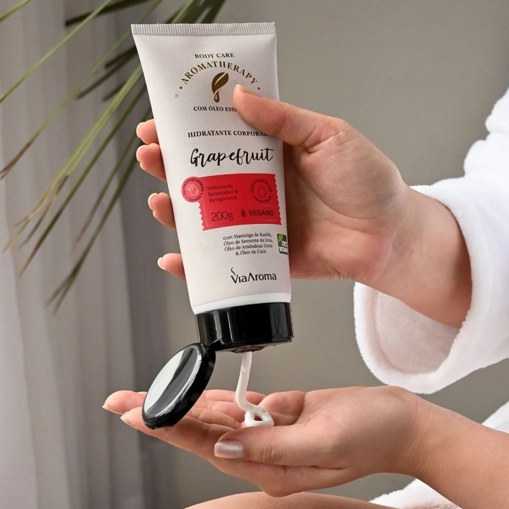 Hidratante Corporal Grapefruit Aromatherapy Via Aroma - 200g