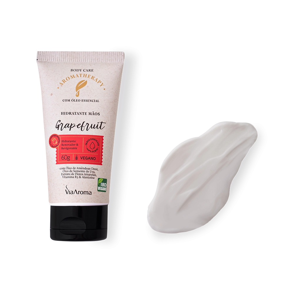Hidratante Mãos Grapefruit Aromatherapy Via Aroma - 60g
