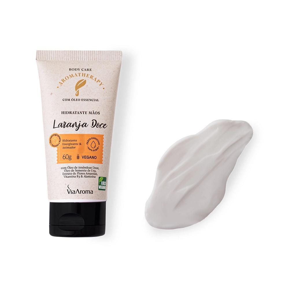Hidratante Mãos Laranja Doce Aromatherapy Via Aroma – 60g