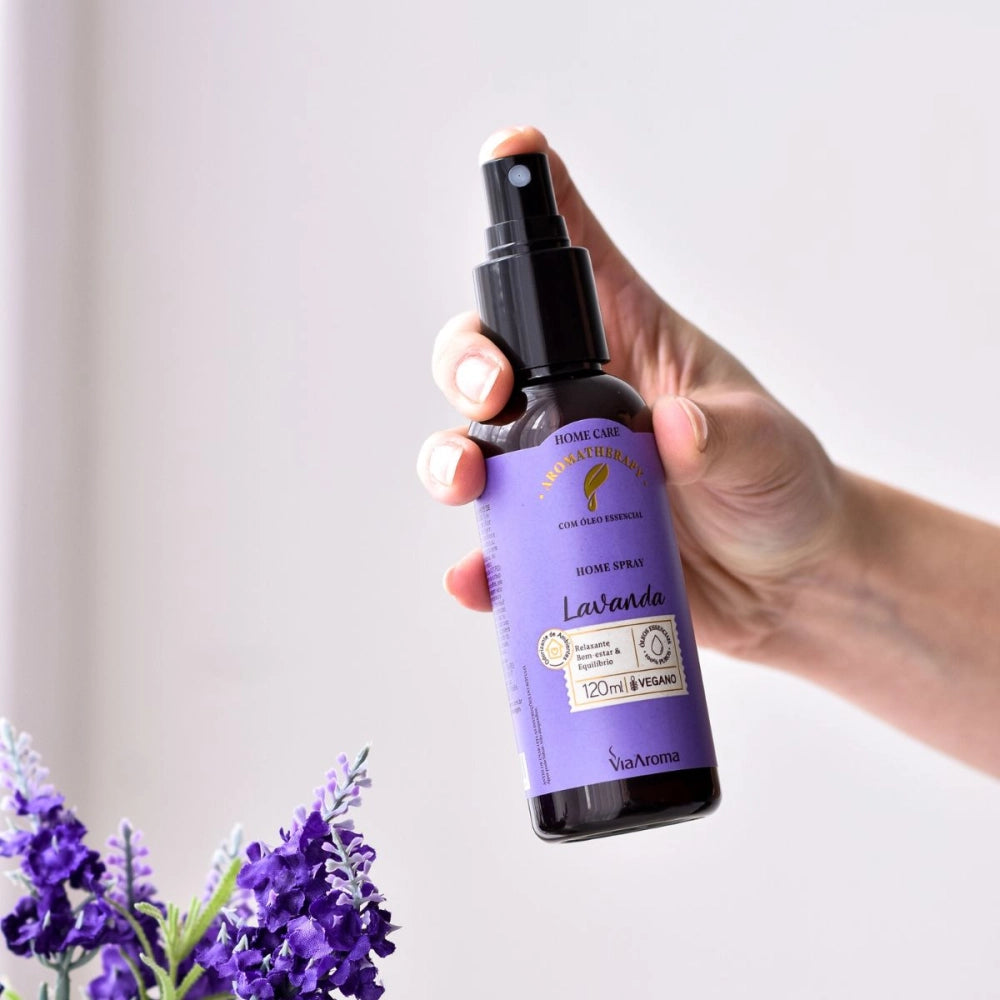 Home Spray Lavanda Aromatherapy Via Aroma - 120ml