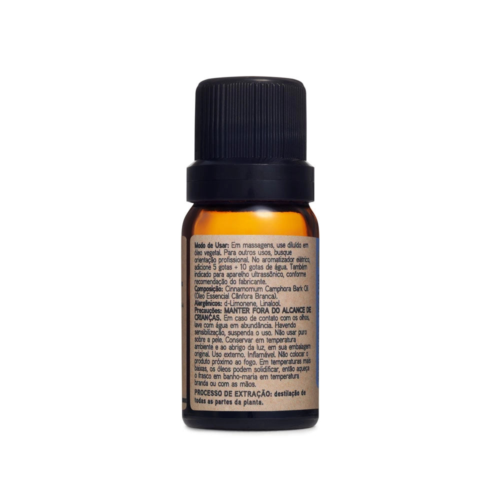 Óleo Essencial Cânfora Branca Via Aroma - 5 ml