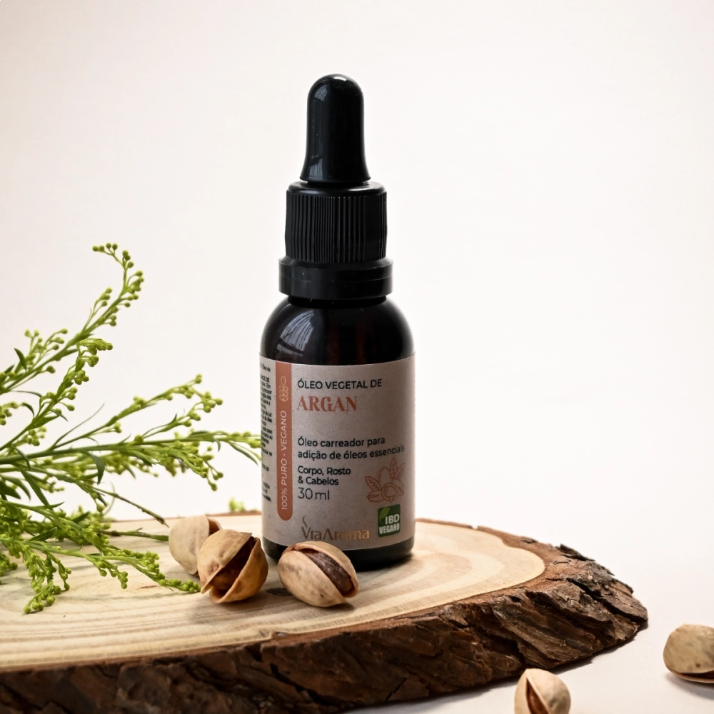 Óleo Vegetal de Argan Via Aroma - 30 ml