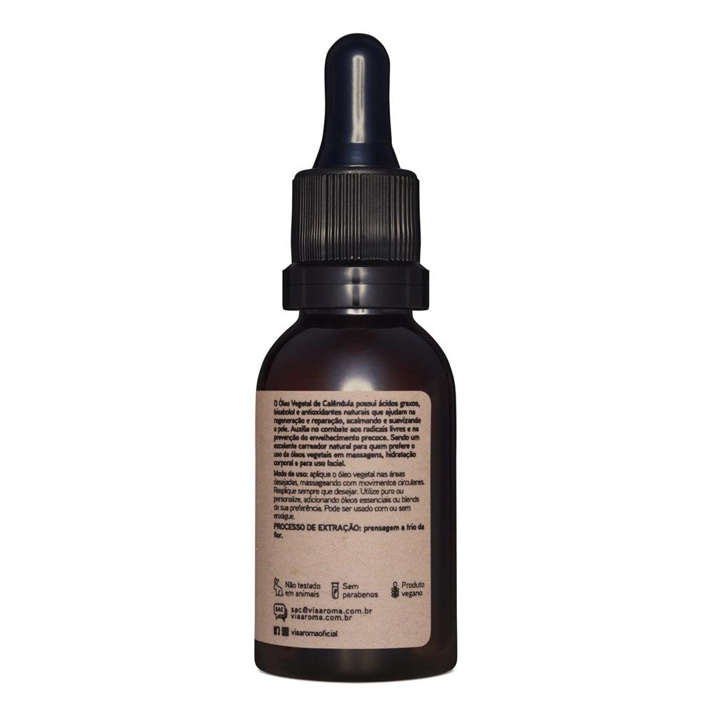 Óleo Vegetal de Calêndula Via Aroma - 30 ml