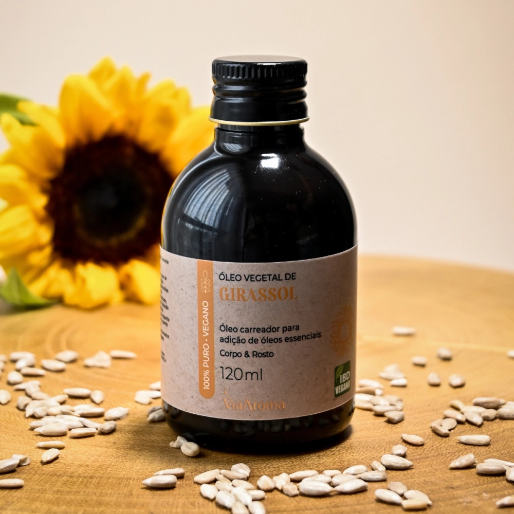 Óleo Vegetal de Girassol Via Aroma - 120 ml