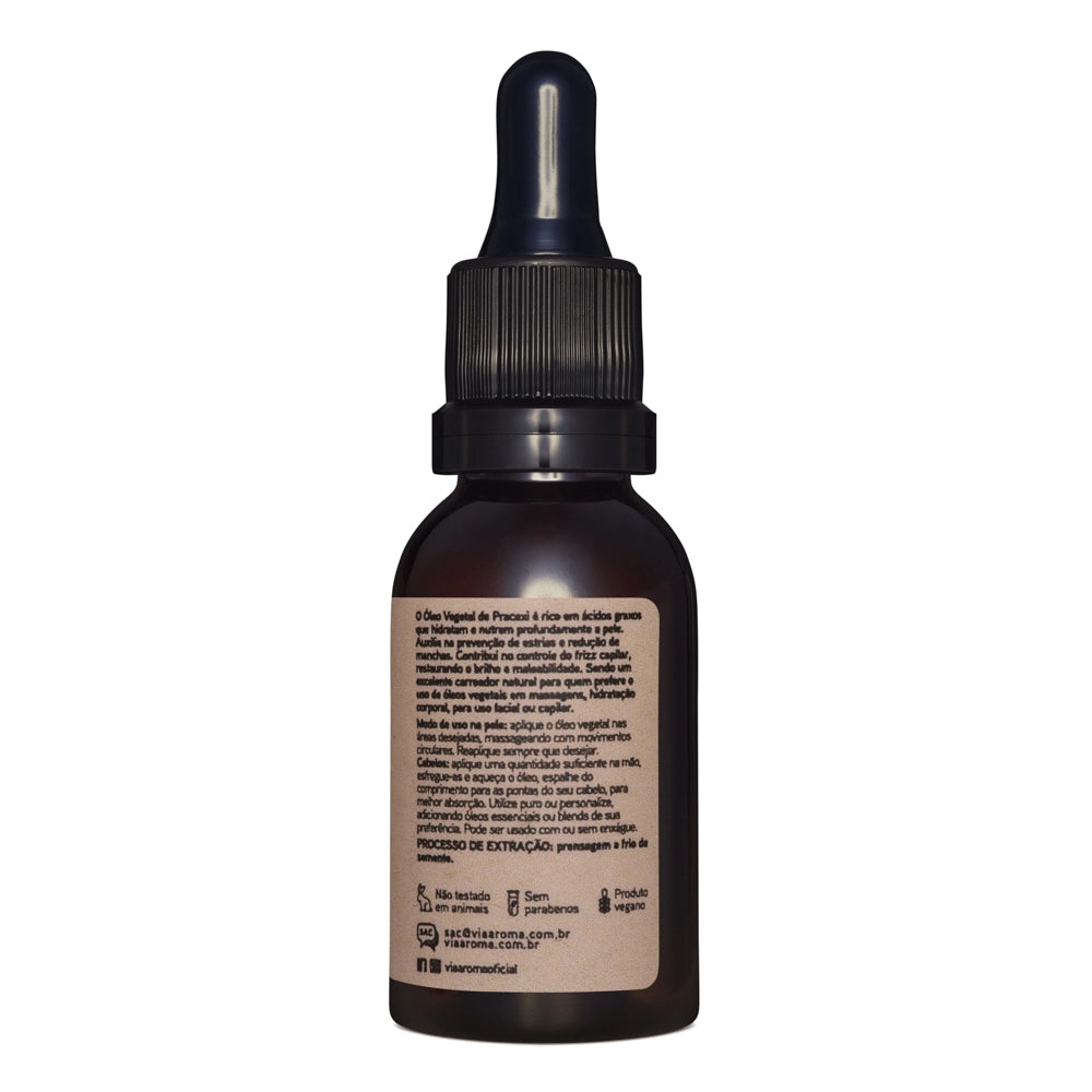 Óleo Vegetal de Pracaxi Via Aroma - 30 ml