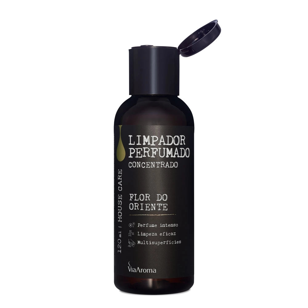 Limpador Perfumado Concentrado Flor do Oriente Via Aroma - 120ml