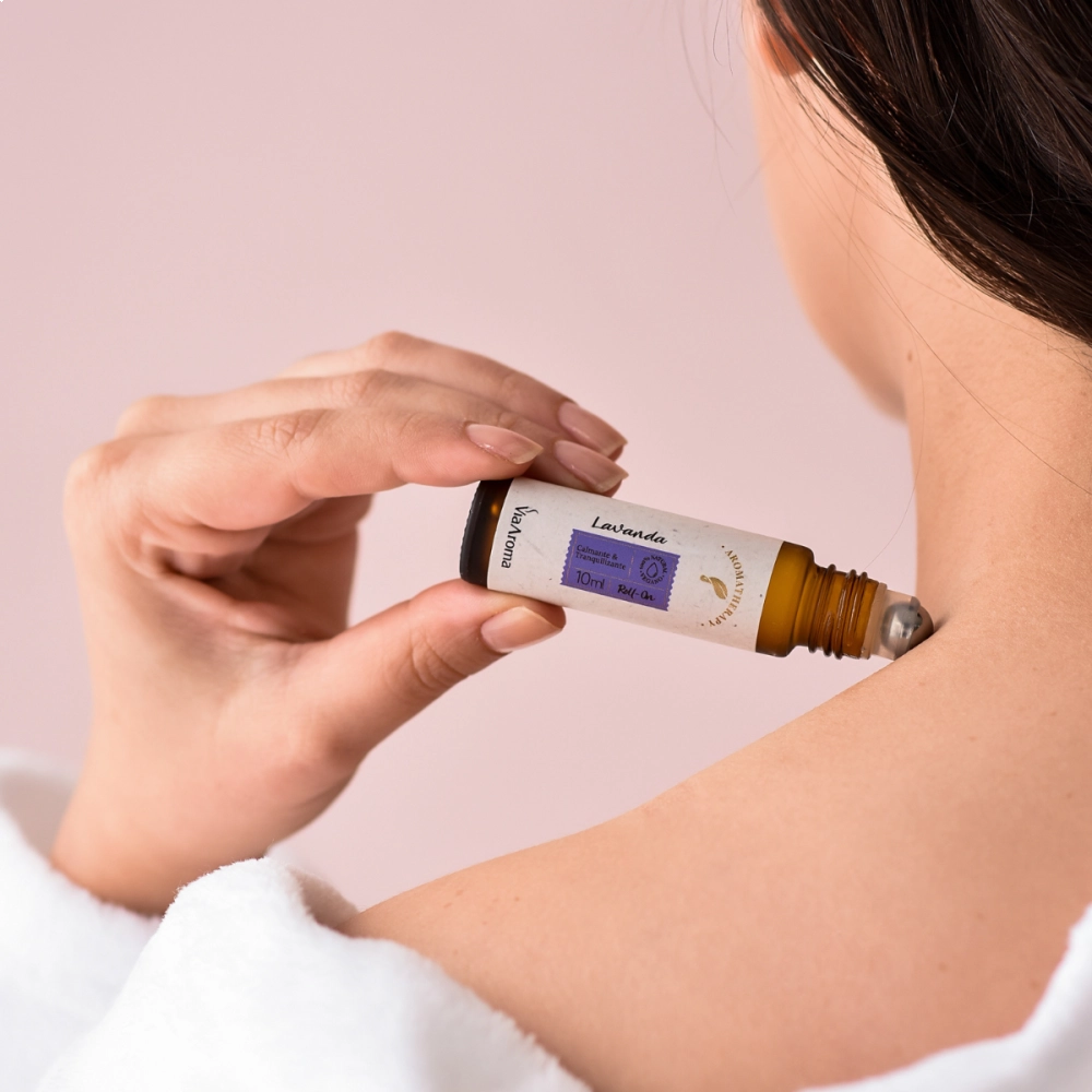 Roll-On Óleo Essencial Lavanda Via Aroma - 10ml