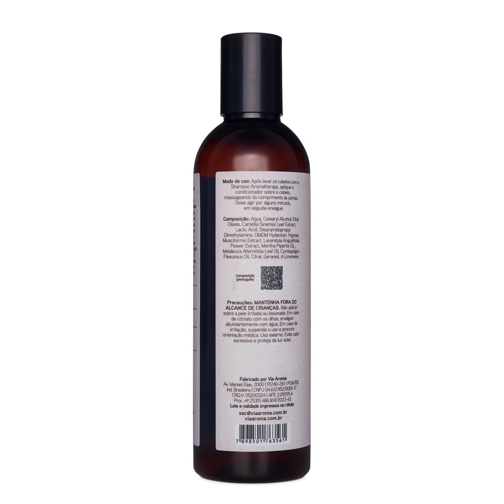 Shampoo Controle de Oleosidade Aromatherapy Via Aroma - 240ml