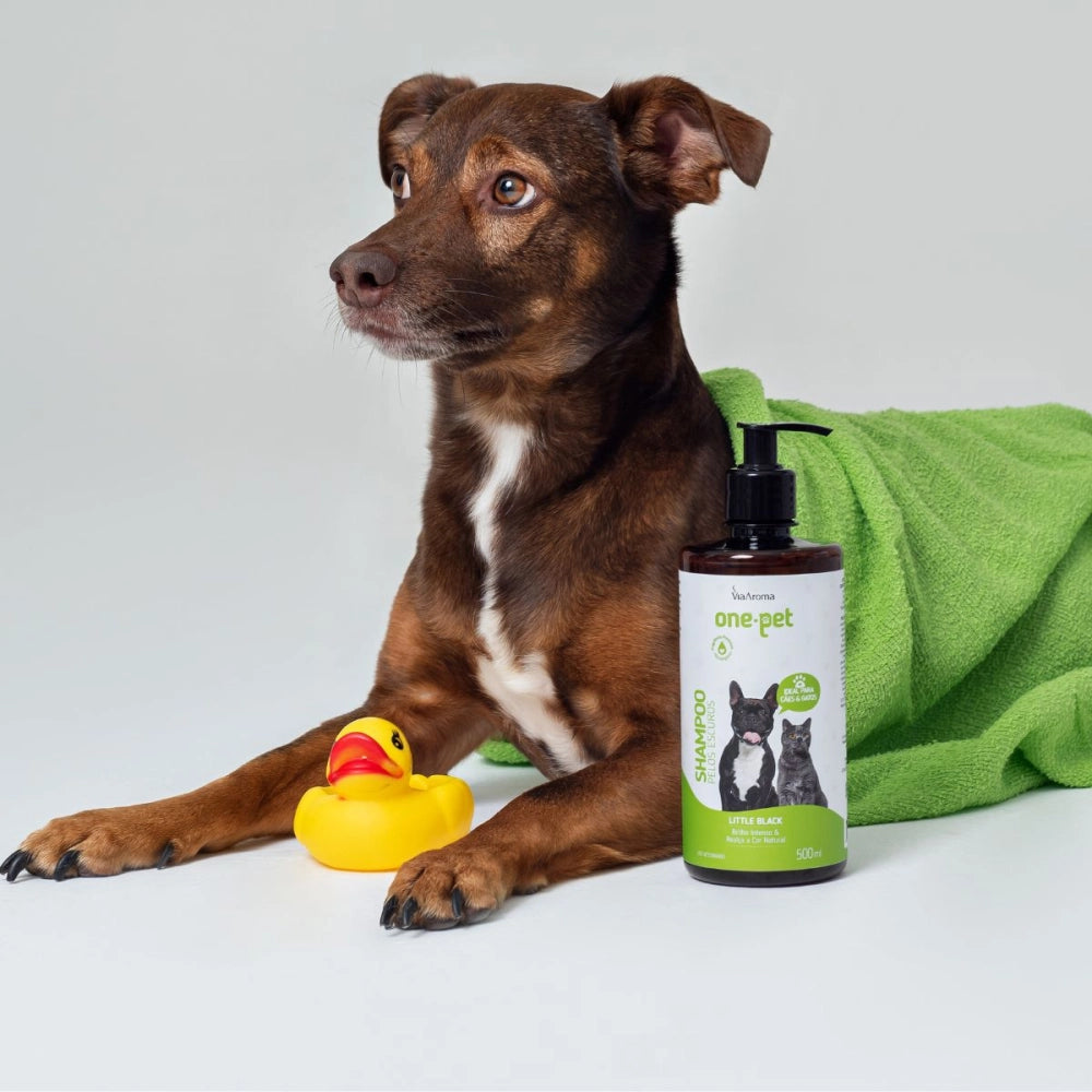 Shampoo One Pet Pelos Escuros Via Aroma – 500 ml