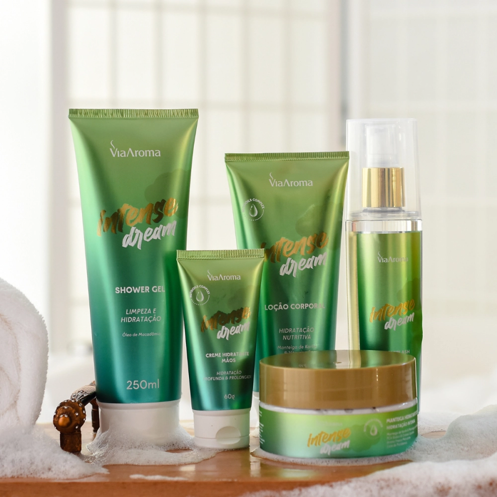 Shower Gel Desodorante Intense Dream Via Aroma - 250ml