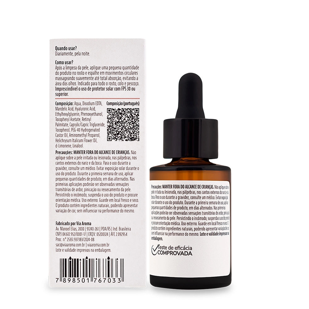 V.Skin Sérum Antissinais Via Aroma - 30 ml