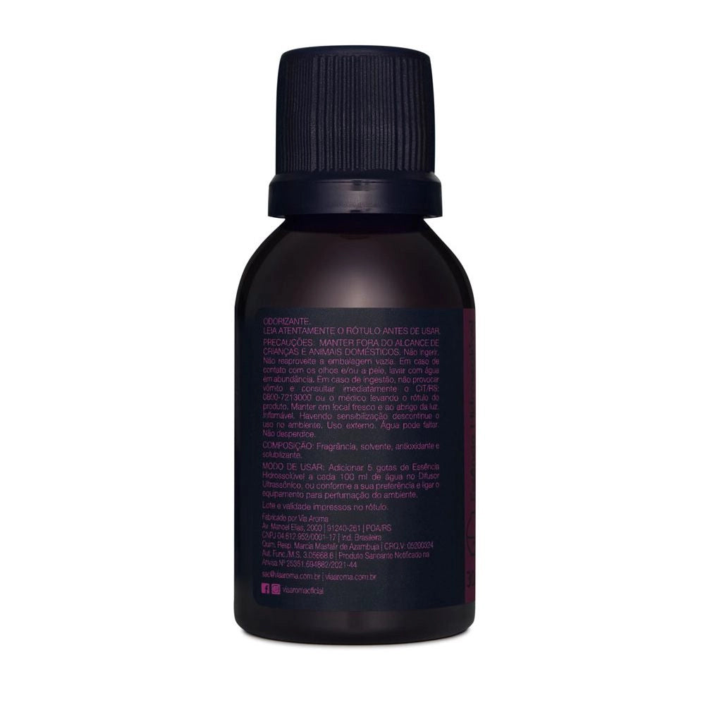 Essência Hidrossolúvel Amsterdã Linha Mundo Via Aroma - 30ml