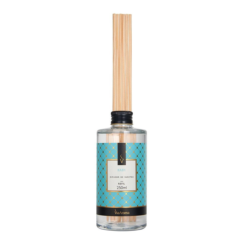 Refil Difusor de Varetas Baby Via Aroma - 250ml