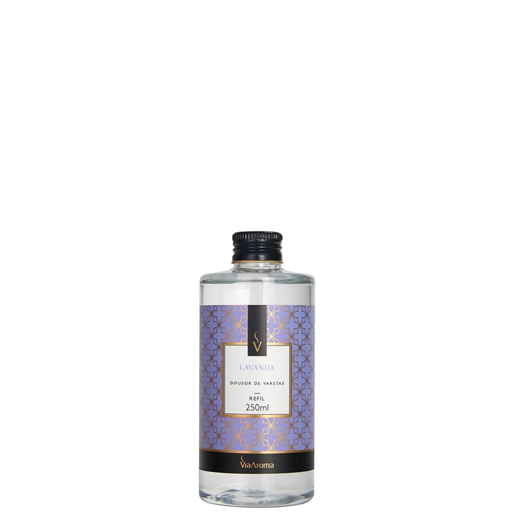 Refil Difusor de Varetas Lavanda Via Aroma - 250ml