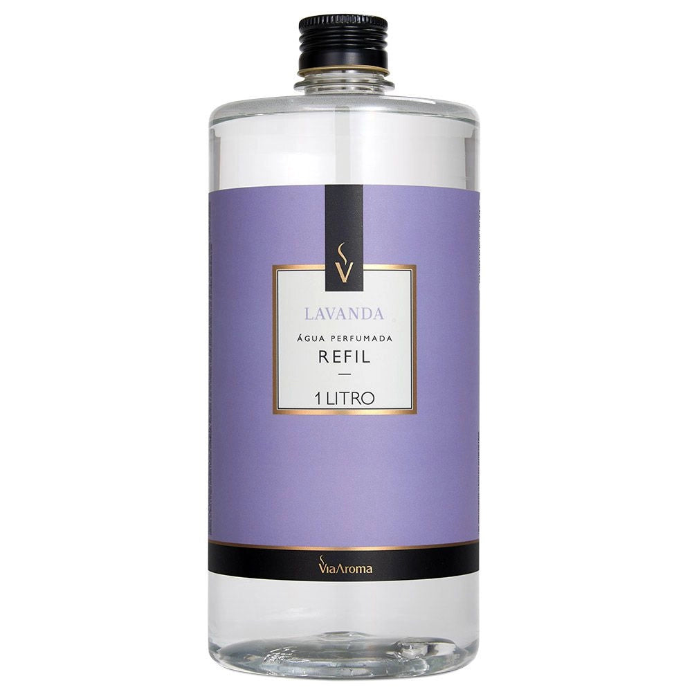 Refil Água Perfumada Lavanda Via Aroma - 1L