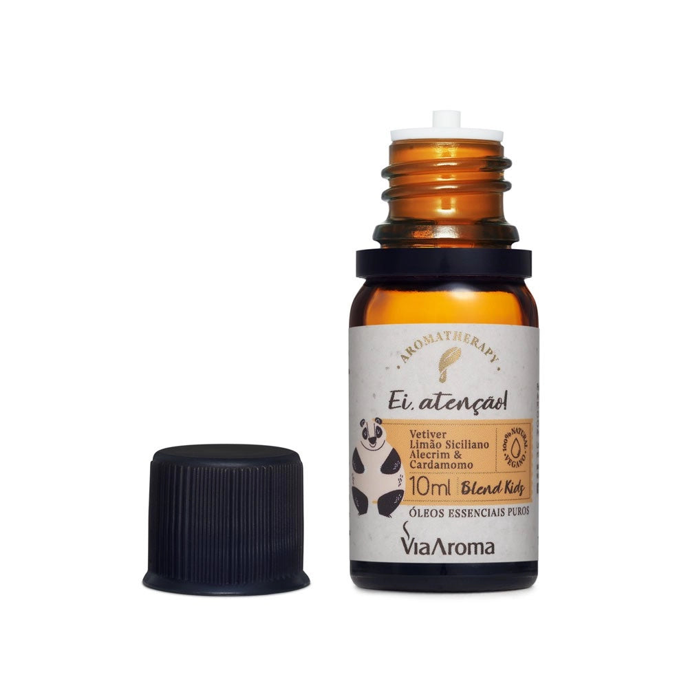 Blend de Óleos Essenciais Kids Ei, atenção! Via Aroma - 10ml