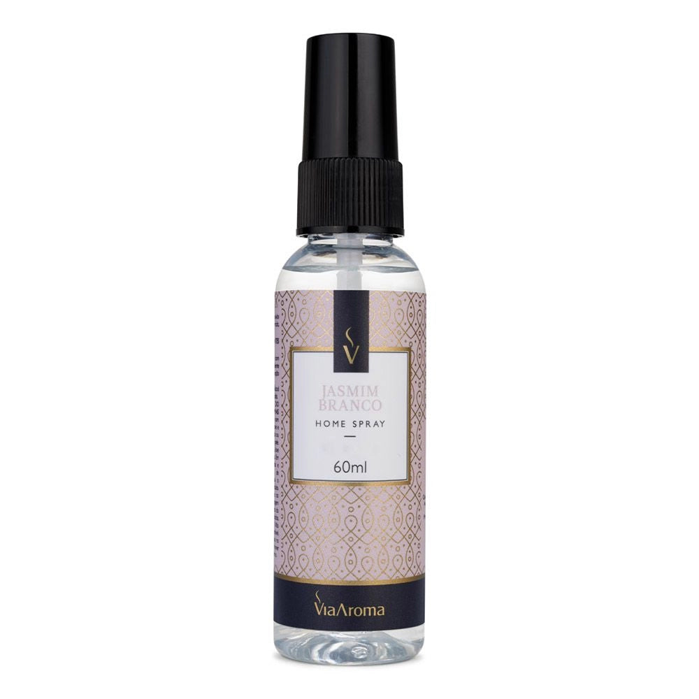 Home Spray Jasmim Branco Via Aroma - 60ml