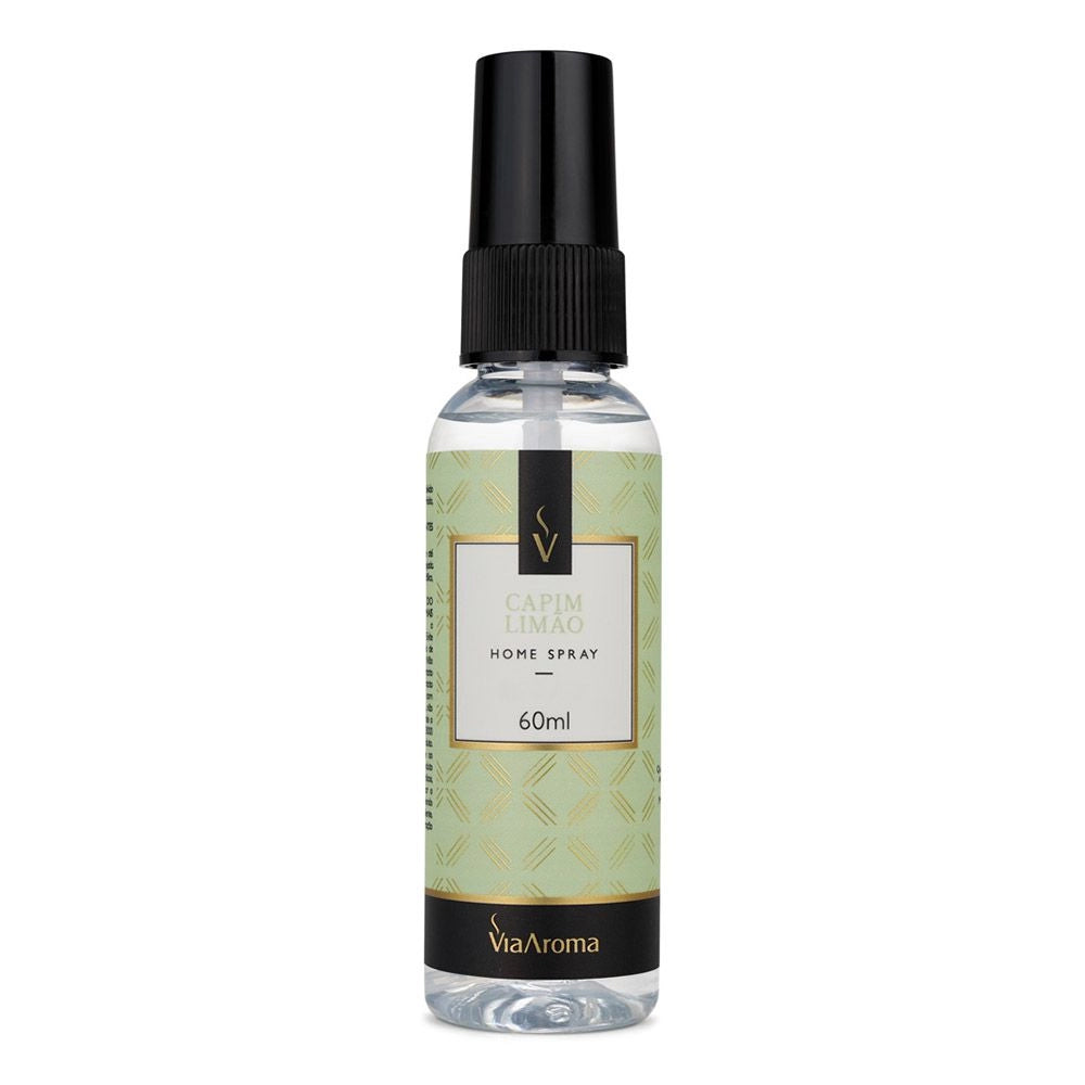 Home Spray Capim Limão Via Aroma - 60ml