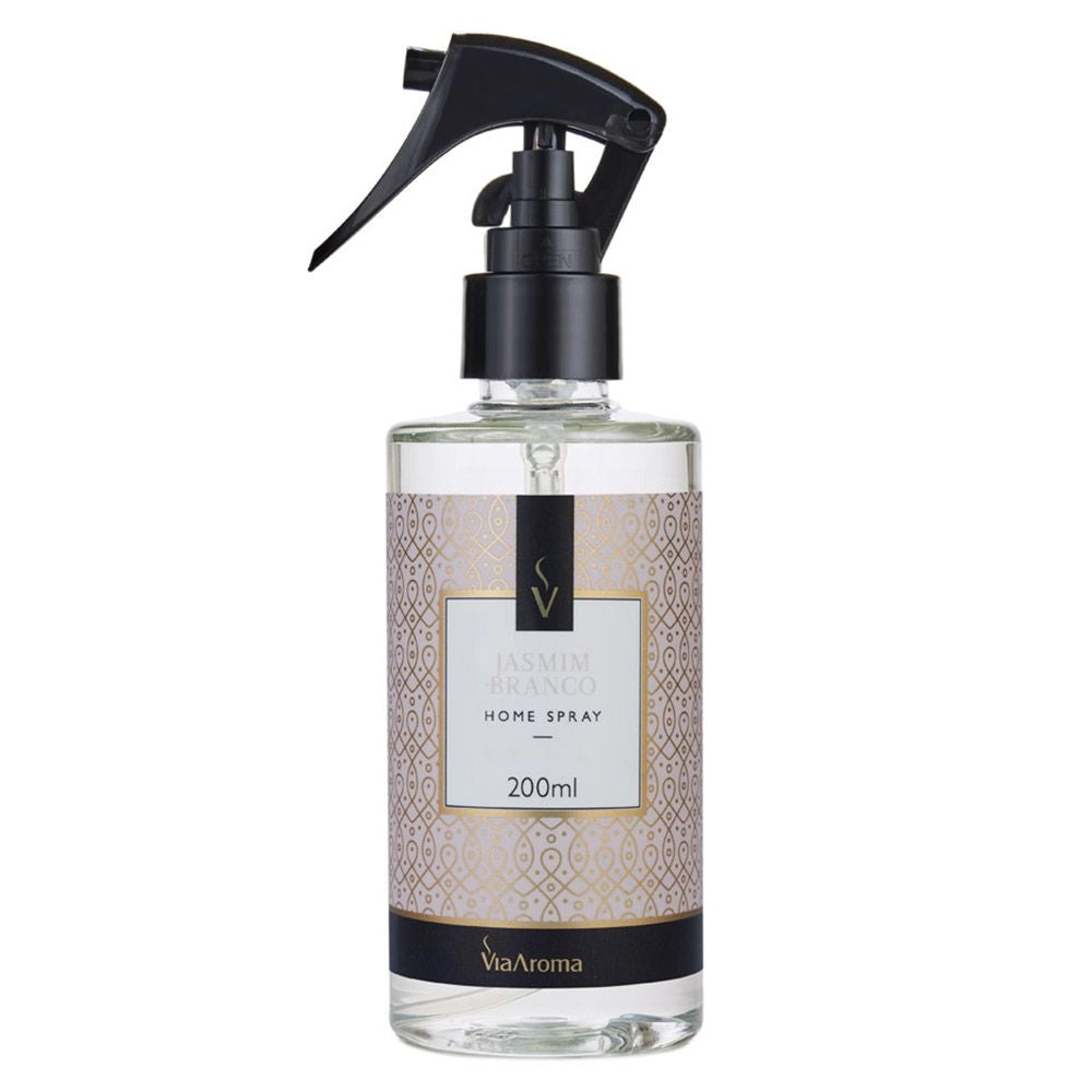 Home Spray Jasmim Branco Via Aroma - 200ml