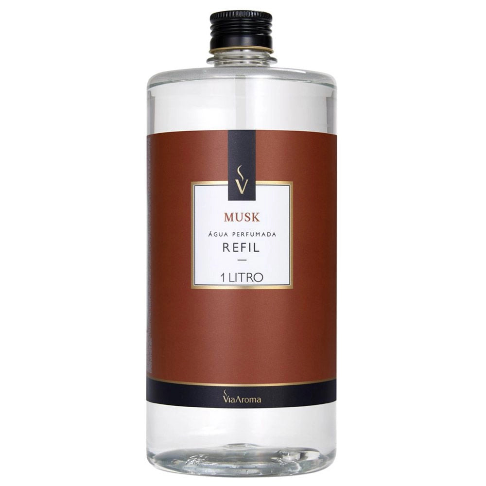 Refil Água Perfumada Musk Via Aroma - 1L