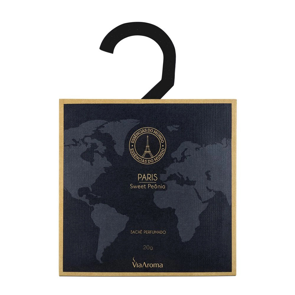Sachê Perfumado Paris Linha Mundo Via Aroma - 20g