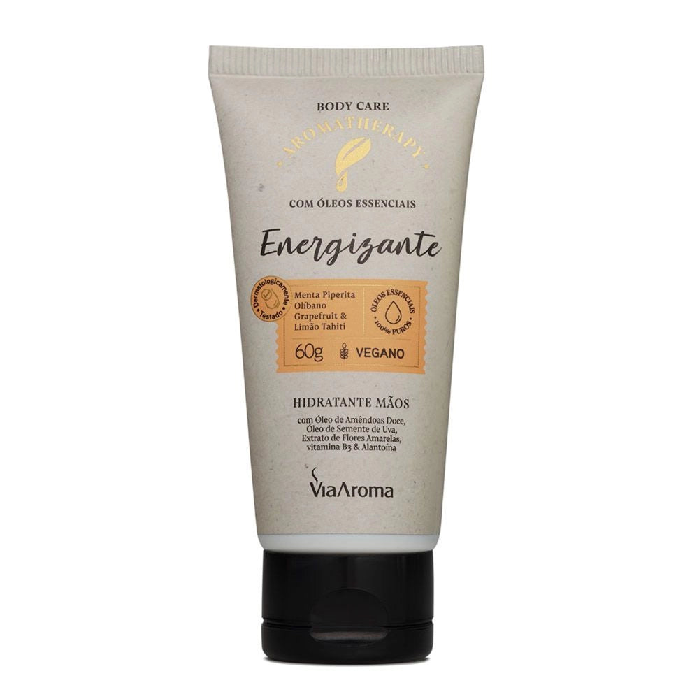 Hidratante Mãos Energizante Aromatherapy Via Aroma - 60g