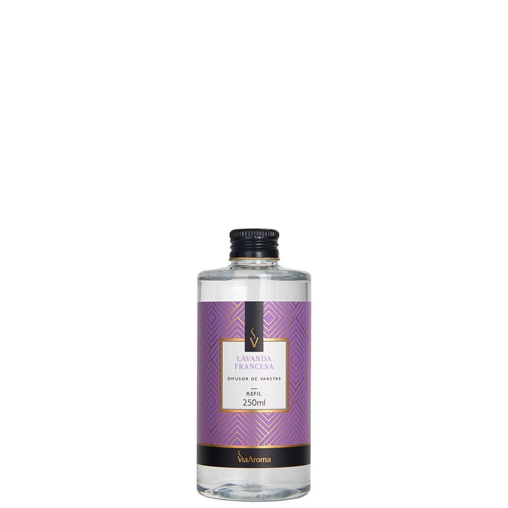 Refil para Difusor de Varetas Lavanda Francesa Via Aroma - 250ml