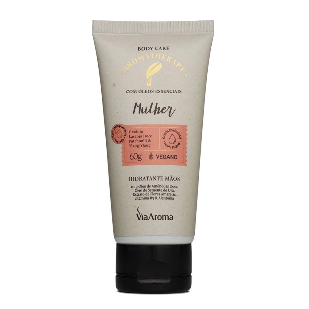 Hidratante Mãos Mulher Aromatherapy Via Aroma - 60g