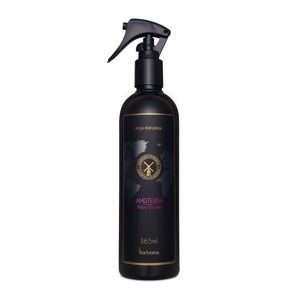 Água Perfumada Amsterdã Linha Mundo Via Aroma - 365ml