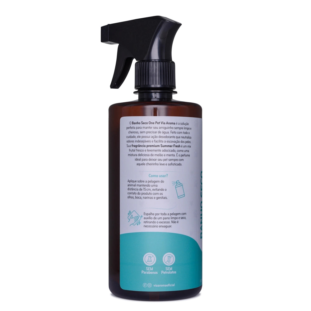Banho a Seco One Pet Via Aroma - 500 ml