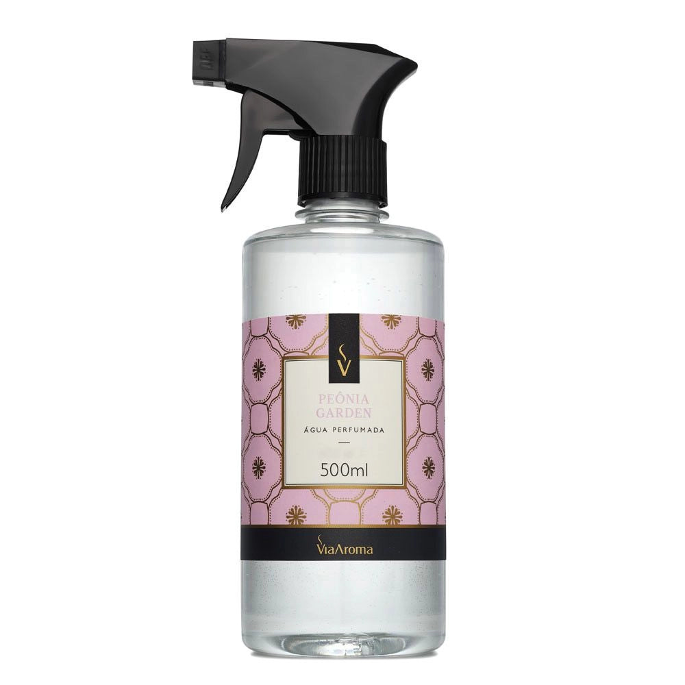 Água Perfumada Peônia Garden Via Aroma - 500ml