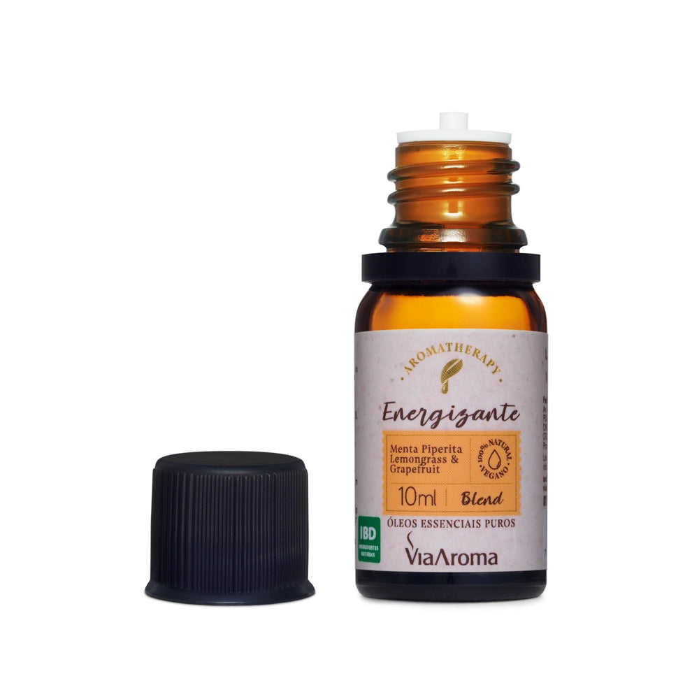Blend de Óleos Essenciais Energizante Via Aroma - 10ml