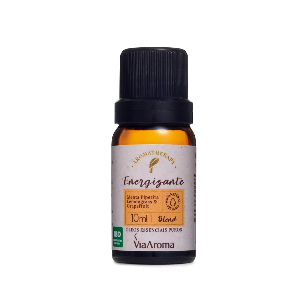 Blend de Óleos Essenciais Energizante Via Aroma - 10ml