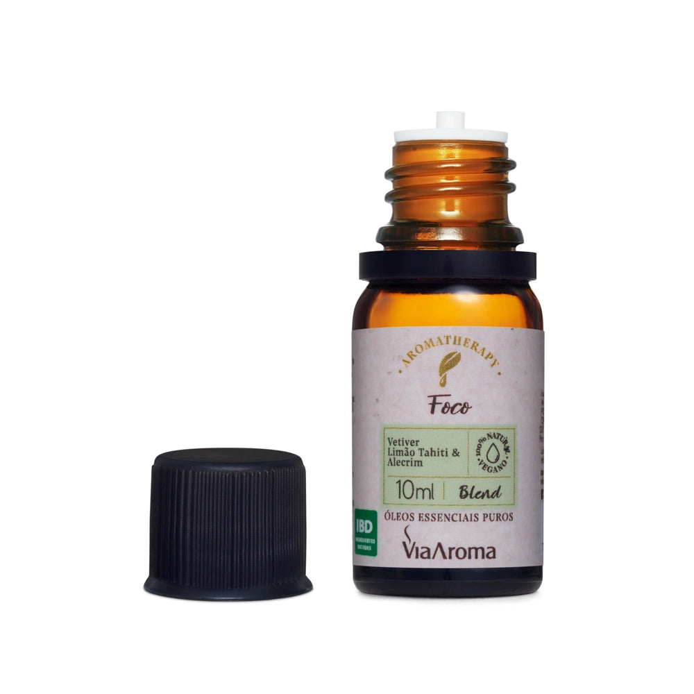Blend de Óleos Essenciais Foco Via Aroma - 10ml