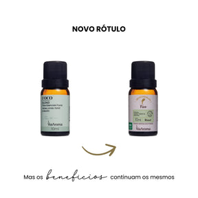 Blend de Óleos Essenciais Foco Via Aroma - 10ml