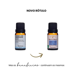 Blend de Óleos Essenciais Hora de Dormir Via Aroma - 10ml