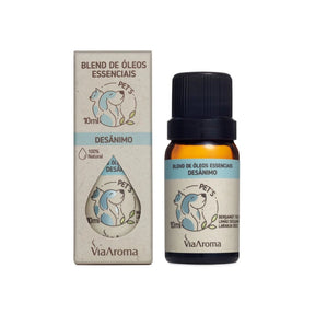 Blend de Óleos Essenciais Pets Desânimo Via Aroma - 10ml